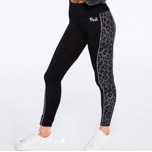 🐾PINK Gray Leopard Ultimate Leggings